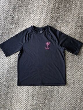 Boy's Black Rashgaurd
